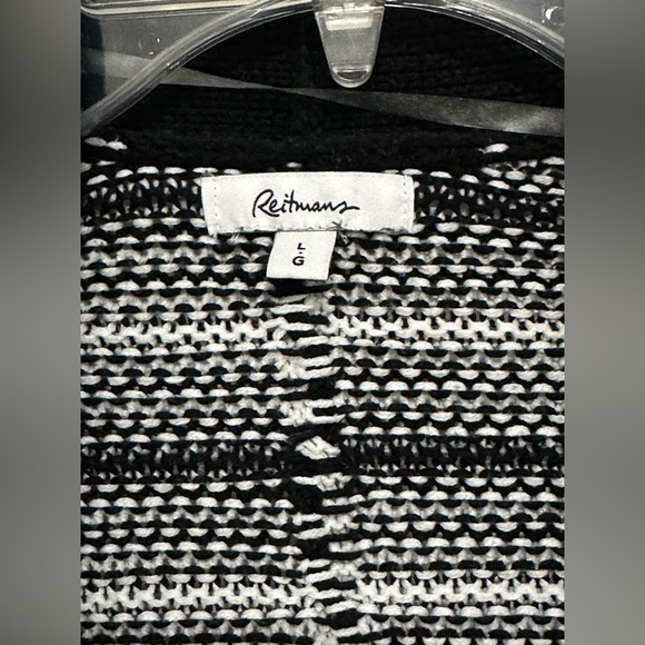 ⭐️Like New⭐️ Reitmans: Women’s Knit Open Front Cardigan- Size Large - Picture 2 of 6